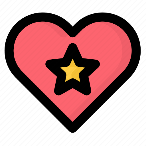 Favorite, heart, love, star, rating, shopping, ecommerce icon - Download on Iconfinder
