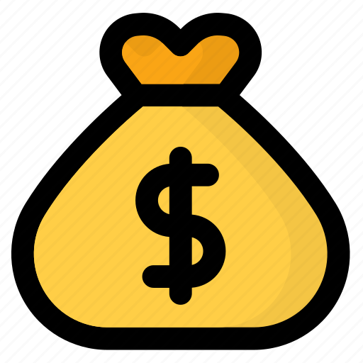 Savings, bag, cash, dollar, finance, money, investment icon - Download on Iconfinder