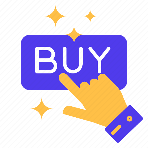 Buy, click, finger, now, online, shop, button icon - Download on Iconfinder