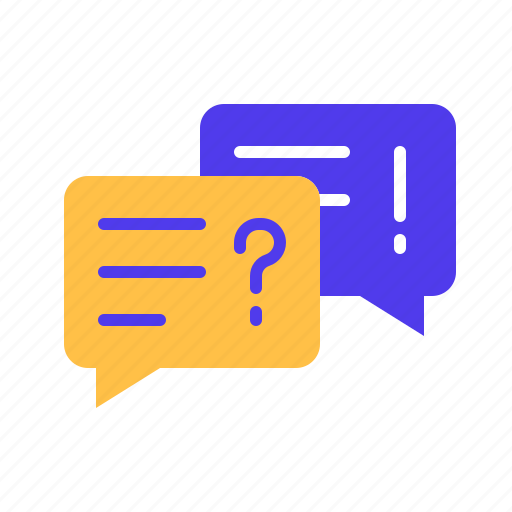 Answer, question, chat, conversation, qna, faq icon - Download on Iconfinder