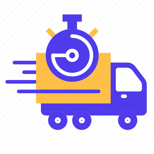 Delivery, courier, express, fast, shipping, cargo, truck icon - Download on Iconfinder