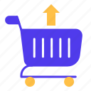 ecommerce, remove from cart, delete, product, shopping, cart, trolley, shop