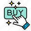 buy, click, finger, now, online, shop, button, shopping 