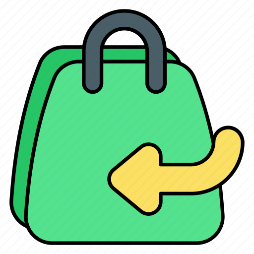 Shopping return, return, undo, delivery, package, shopping bag, shipping icon - Download on Iconfinder