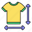 shirt size, t shirt, fashion, measurment, dimension, garment, cloth 