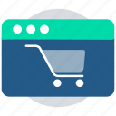 ecommerce website, marketing, online shopping, online store, purchase, shopping cart