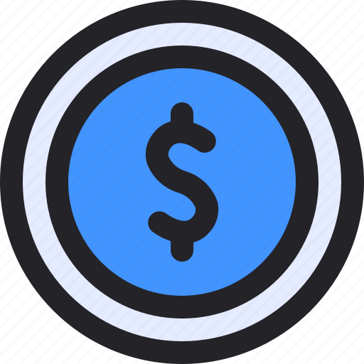 Coin, dollar, money, bank, currency icon - Download on Iconfinder
