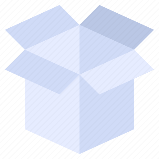 Open, box, delivery, package, logistics icon - Download on Iconfinder