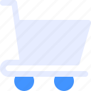 shopping, trolley, cart, market, store 