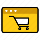 ecommerce website, marketing, online shopping, online store, purchase, shopping cart