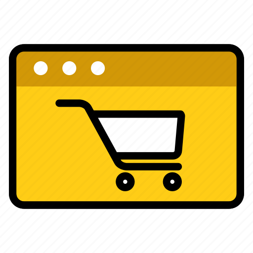 Ecommerce website, marketing, online shopping, online store, purchase, shopping cart icon - Download on Iconfinder