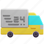 delivery, car, shipping, and, truck, 24hours, transportation, 3d 