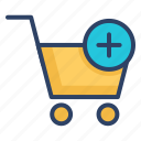 bag, basket, cart, ecommerce, shopping, shopping cart, trolley