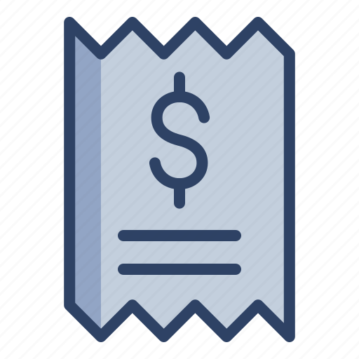 Bill, credit, dollar, invoice, payment, receipt icon - Download on Iconfinder