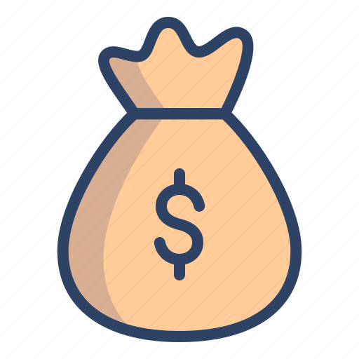 Bag, bank, coin, dollar, finance, money, money bag icon - Download on Iconfinder