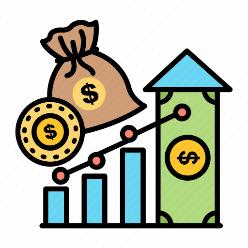 Dividend, gain, growth, property, yield icon - Download on Iconfinder