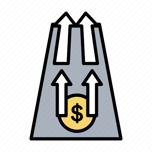 Growth, increase, increased, investment, profit, progress icon - Download on Iconfinder