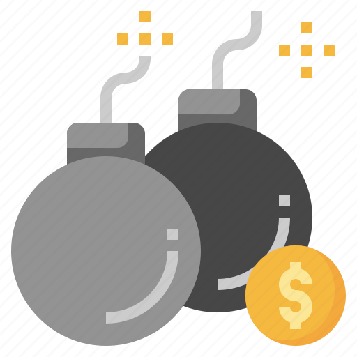 Bomb, debt, business, finance, deadline, dollar icon - Download on Iconfinder