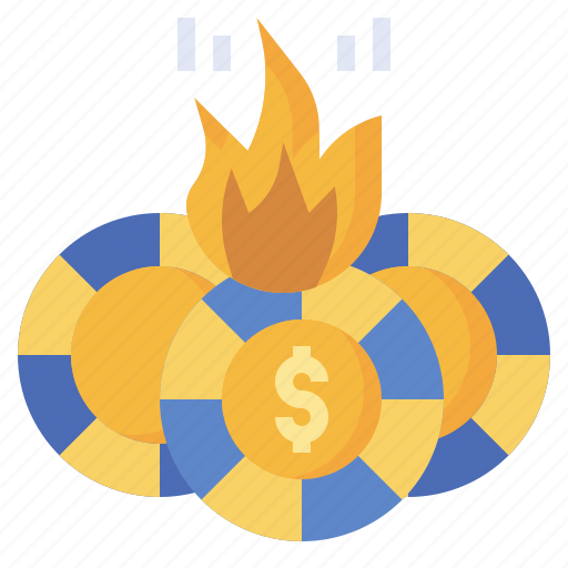 Flame, fund, business, finance, banking, accounting, currency icon - Download on Iconfinder