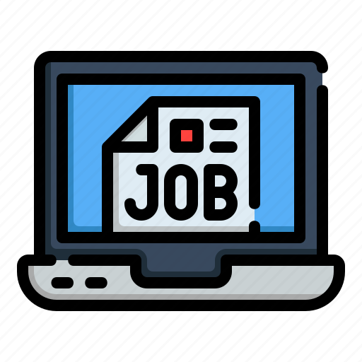 Job, search, description, apply, professions, jobs, electronics icon - Download on Iconfinder