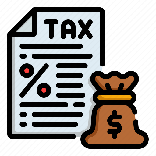 Tax, money, bag, payment, economy, percent, bill icon - Download on Iconfinder