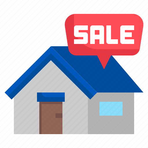 House, for, sale, real, estate, property icon - Download on Iconfinder