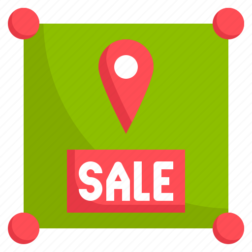 Land, sale, real, estate, site, tree icon - Download on Iconfinder