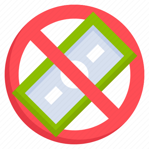 No, money, fraud, bankruptcy, laundering, illegal icon - Download on Iconfinder