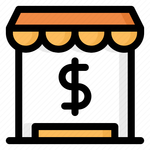 Bank, store, market, money, dollar, deposit, savings icon - Download on Iconfinder