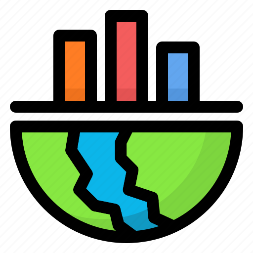 Economy, growth, analysis, increase, statistics, international, global icon - Download on Iconfinder