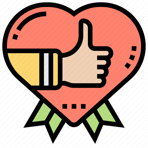 Appreciation, gratefulness, heart, like, love icon - Download on Iconfinder