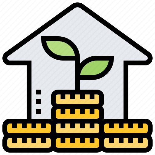 Compound, deposit, interest, money, property icon - Download on Iconfinder