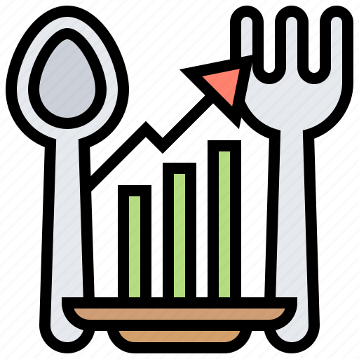 Consumption, expenditure, fork, resource, spoon icon - Download on Iconfinder
