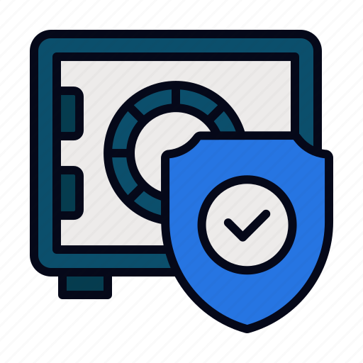 Safe, box, shield, safety, banking, secure, security icon - Download on Iconfinder