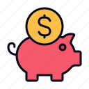 saving, pig, finance, business, cost, budget, piggy, bank