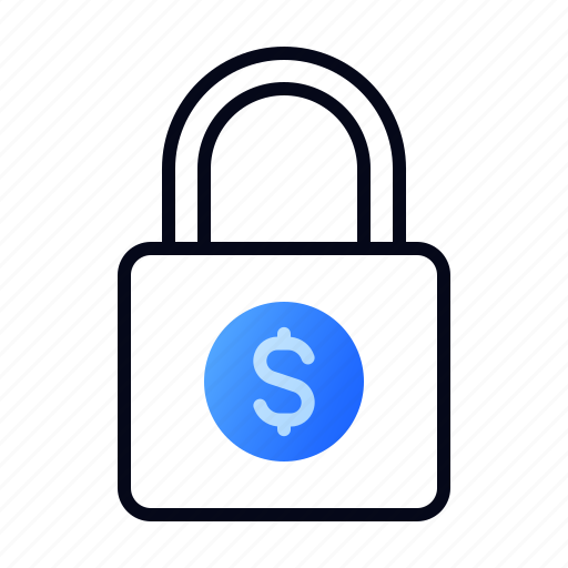 Padlock, dollar, safety, safe, business, finance icon - Download on Iconfinder
