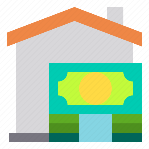 House, money, currency, finance icon - Download on Iconfinder