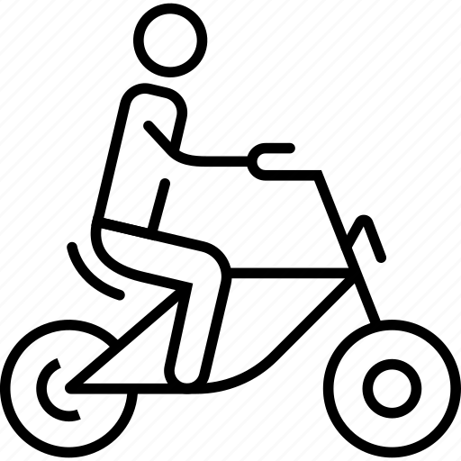 Bicycle, bike, cycling, person, transport icon - Download on Iconfinder
