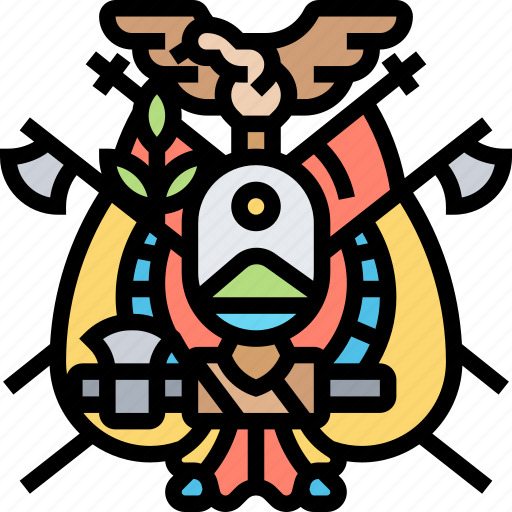 Ecuador, national, emblem, heraldic, badge icon - Download on Iconfinder