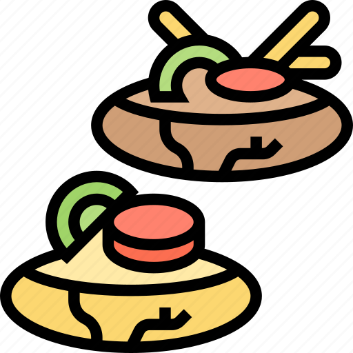 Llapingachos, potato, pancakes, ecuadorian, gourmet icon - Download on Iconfinder
