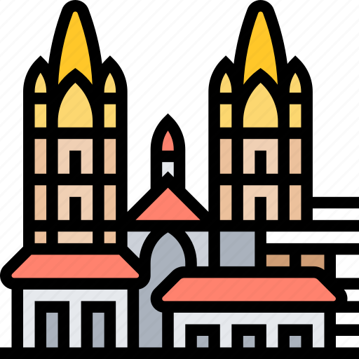 Quito, city, basilica, capital, town icon - Download on Iconfinder