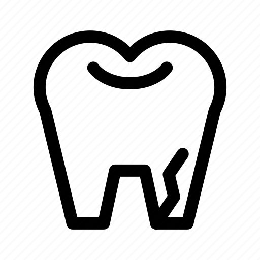 Broken, tooth, teeth icon - Download on Iconfinder