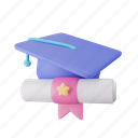 grad, hat, graduation, cap