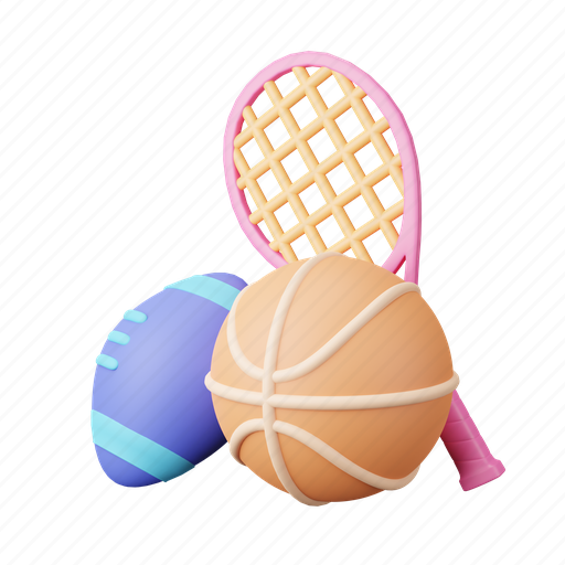 Sport, ball, sports 3D illustration - Download on Iconfinder