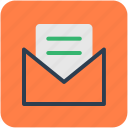 email, inbox, letter envelope, mail, sent email