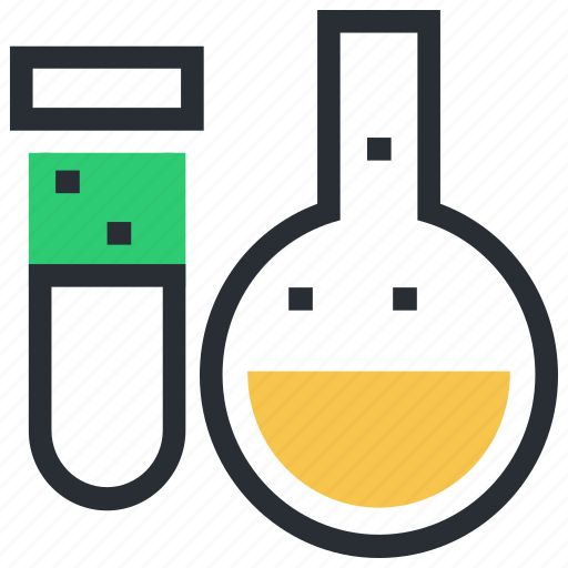 Flask, lab glassware, lab research, laboratory test, test tube icon - Download on Iconfinder