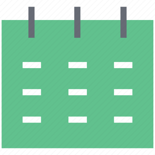 Calendar, daybook, schedule, wall calendar, yearbook icon - Download on Iconfinder