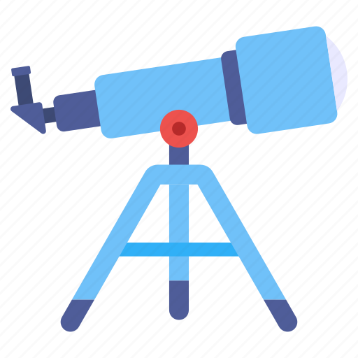 Telescope, spyglass, field glasses, space, science icon - Download on Iconfinder