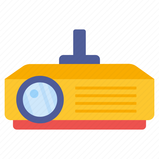 Projector, electronic, hardware, video projector, multimedia icon - Download on Iconfinder