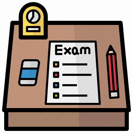 Exam, education, files, and, folders, test, tuve icon - Download on Iconfinder